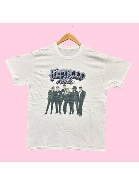 Fleetwood Mac Live Album Tour Show Dates Rock Band Tee L
